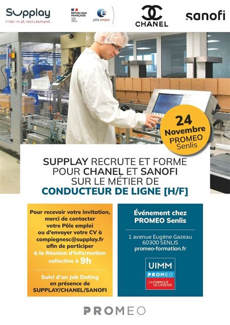 emploi chanel compiegne|chanel emplois.